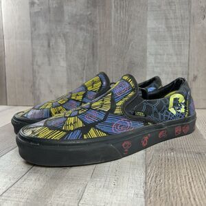 Vans X Disney Men's 8 The Nightmare Before Christmas Oogie Boogie Slip On Shoes